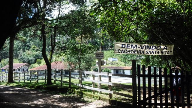 Cachoeira Santa Rita - entrada