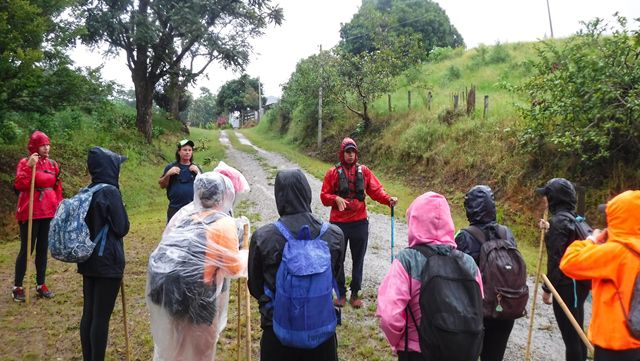 Briefing antes da caminhada