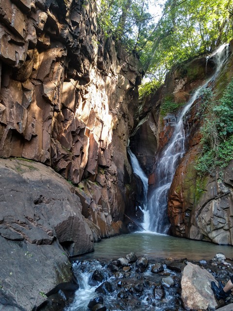 Cachoeira Indiana, em Botucatu/SP