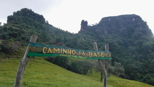 Iniciando a trilha até o mirante