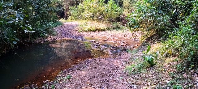 Trilha para a Cachoeira Ferradura