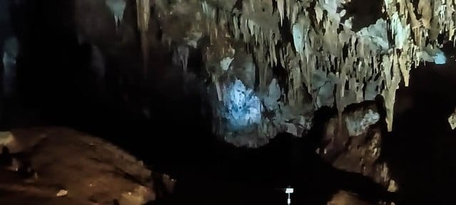 Olha o "dono" da caverna