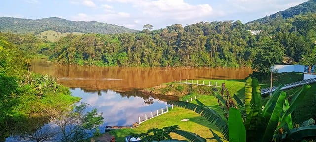 Hotel Porto do Ribeirão - vista da varanda
