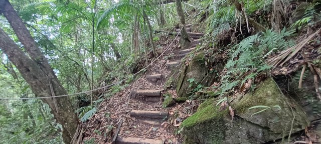 Trilha do Mirante do Governador, no Parque Caverna do Diabo