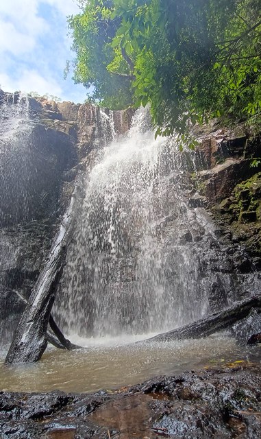 Primeira cachoeira do trekking