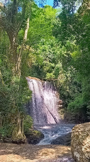 Primeira cachoeira do trekking