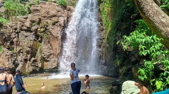 Segunda cachoeira do trekking