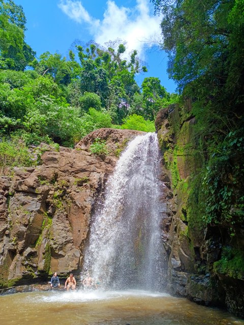 Segunda cachoeira do trekking