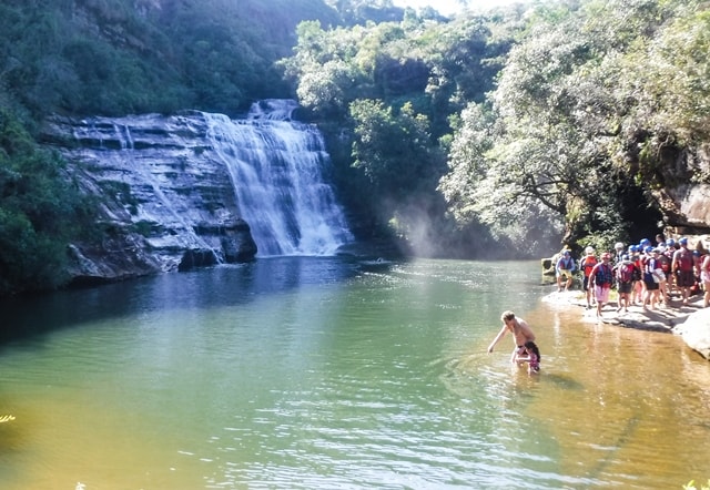 Cachoeira do Lago Azul
