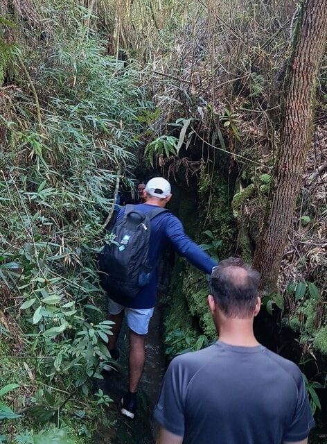 Entrando na Fenda do Elefante