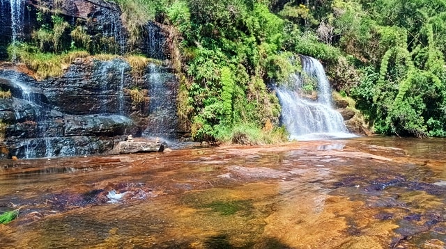 Queda d'água no Rio Butiá
