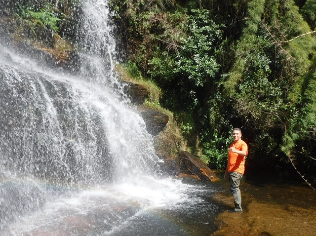 Queda d'água no Rio Butiá