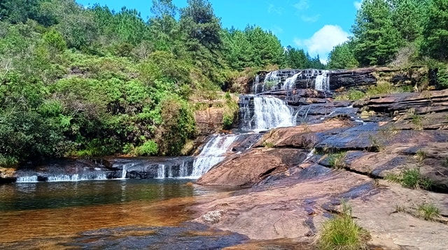Quedas maiores, próximas da cachoeira principal