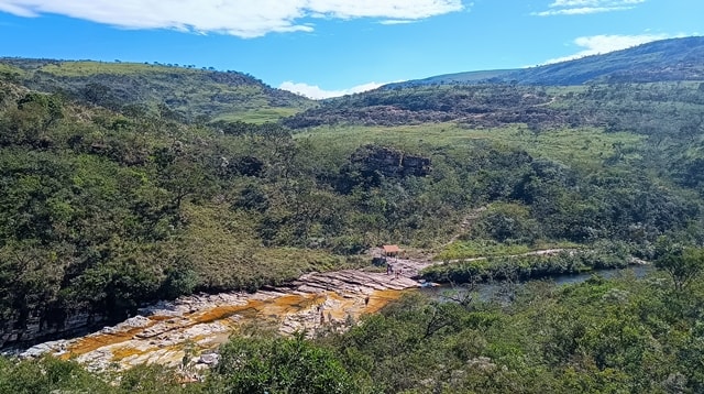 Vista do Mirante da Pedra Ancorada