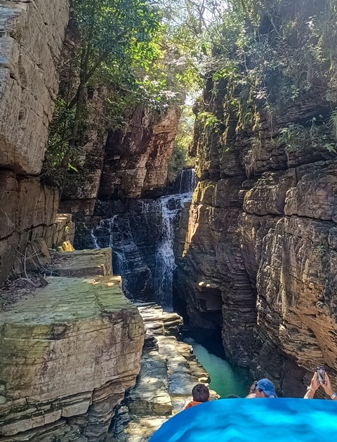 Parada em ponto turístico