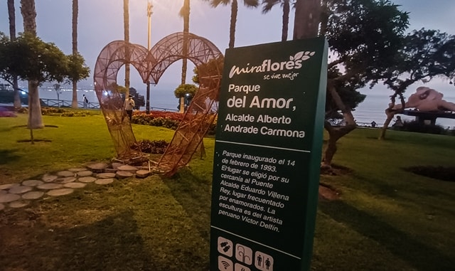 Paque del Amor, em Lima
