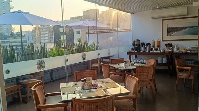 Café da manhaã hotel Tierra Viva Larco