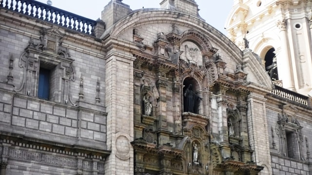Catedral na Plaza de Armas, no Centro Histórico de Lima