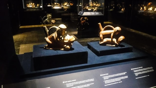 A ala erótica do Museu Larco fica segregada das demais salas