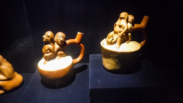 A ala erótica do Museu Larco fica segregada das demais salas