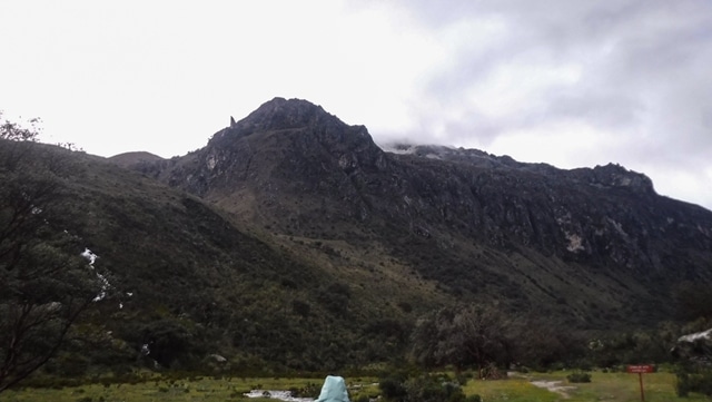 Paisagem que nos acompanharia por toda a trilha