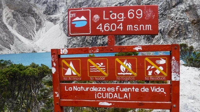 Finalmente, a Laguna 69