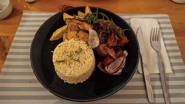 Jantar no restaurante Illa, em Huaraz
