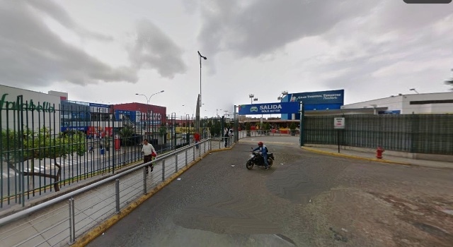 Saída do Terminal Plaza Norte