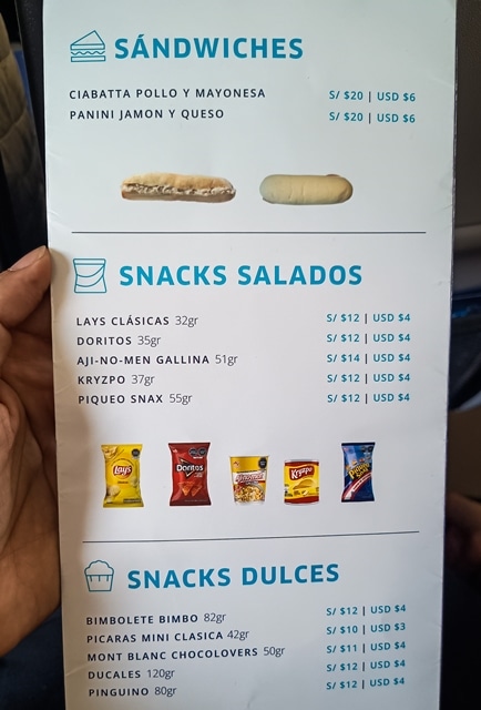 Preços das opções durante o voo