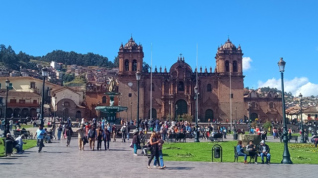 Plaza Mayor em Cusco