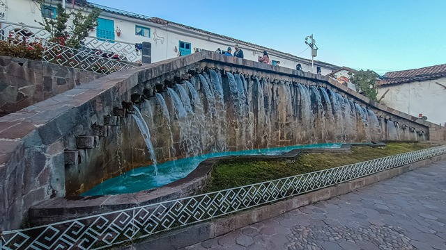 Fonte na Plaza San Blas