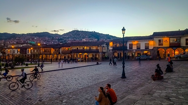 Plaza Mayor ao final da tarde