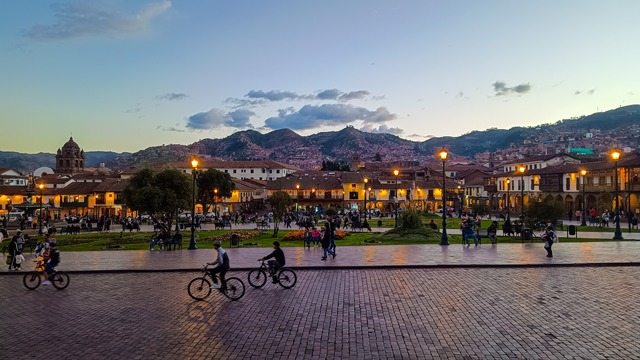 Plaza Mayor ao final da tarde